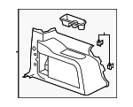 15294095 - Body: Lower Quarter Trim for GM Image