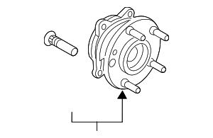 527304W000 - : Wheel Bearing And Hub Assembly for Hyundai: Tucson Image