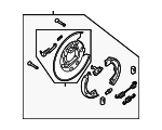 582504W100 - : Parking Brake Assembly for Hyundai: Tucson Image