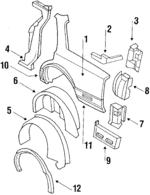 12397408 - Body: Outer Panel for Oldsmobile: Delta 88 Image
