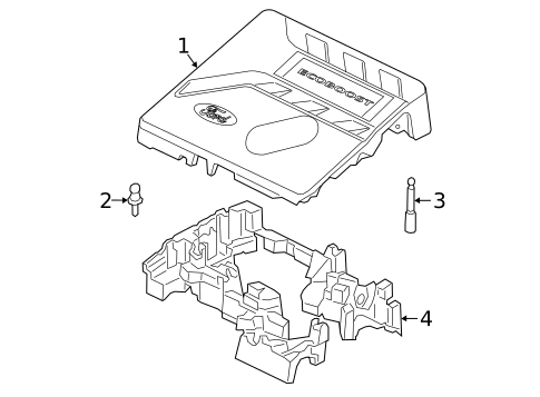 Engine Appearance Cover for 2025 Ford Bronco Sport #0
