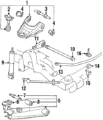 8941432100 - : Suspension Stabilizer Bar Link Bushing for Isuzu Image