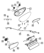 5116068AD - : Backup Lamp, Right for Mopar Image
