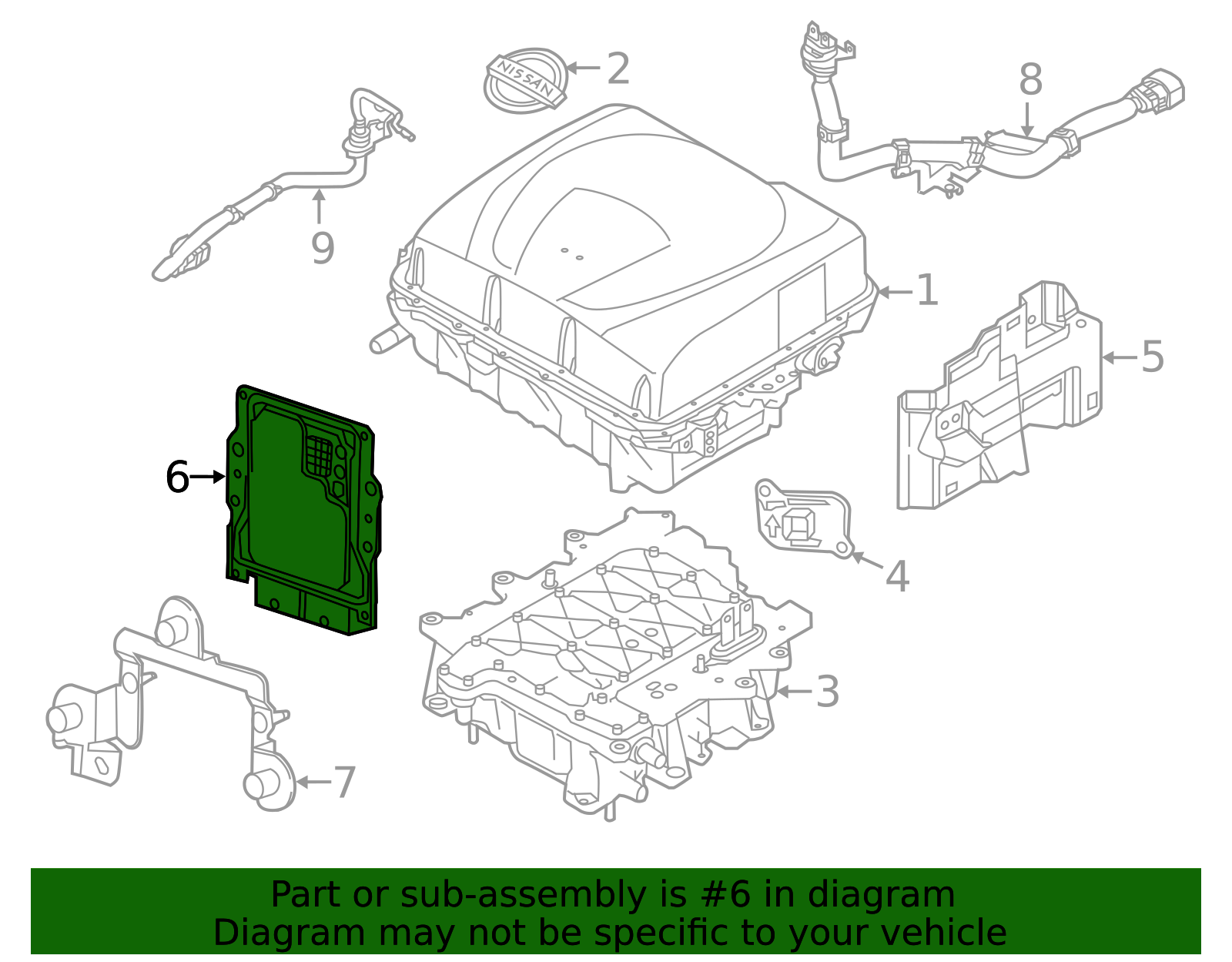 23740-4NP0B - Control Module 2016-2018 Nissan LEAF | Official Nissan ...