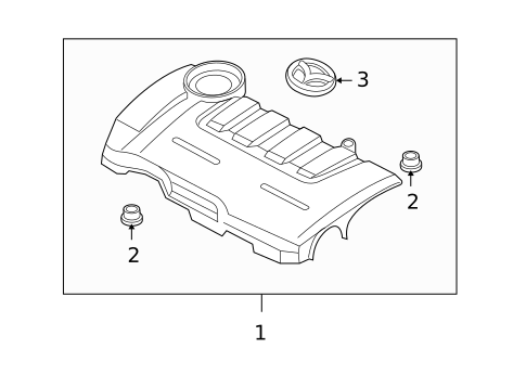 Engine Appearance Cover for 2007 Mazda 5 #0