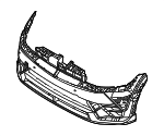 86550NI000 - Body: Bumper Cover for Hyundai Image