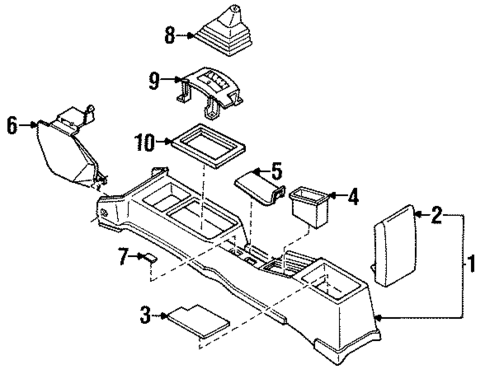 Center for 1989 Nissan Stanza #0