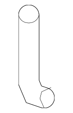 6366934010 - Body: Drain Hose Grommet for Toyota: Highlander, Sequoia, Sienna Image