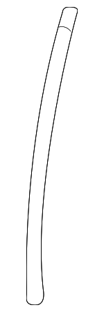 6324921040 - Body: Sub-frame Unit Drain Hose for Toyota: RAV4 Image