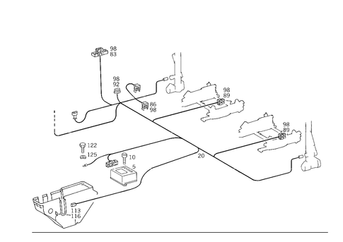 Belt Locking Retractor, Airbag and Sidebag for 1994 Mercedes-Benz C280 #0