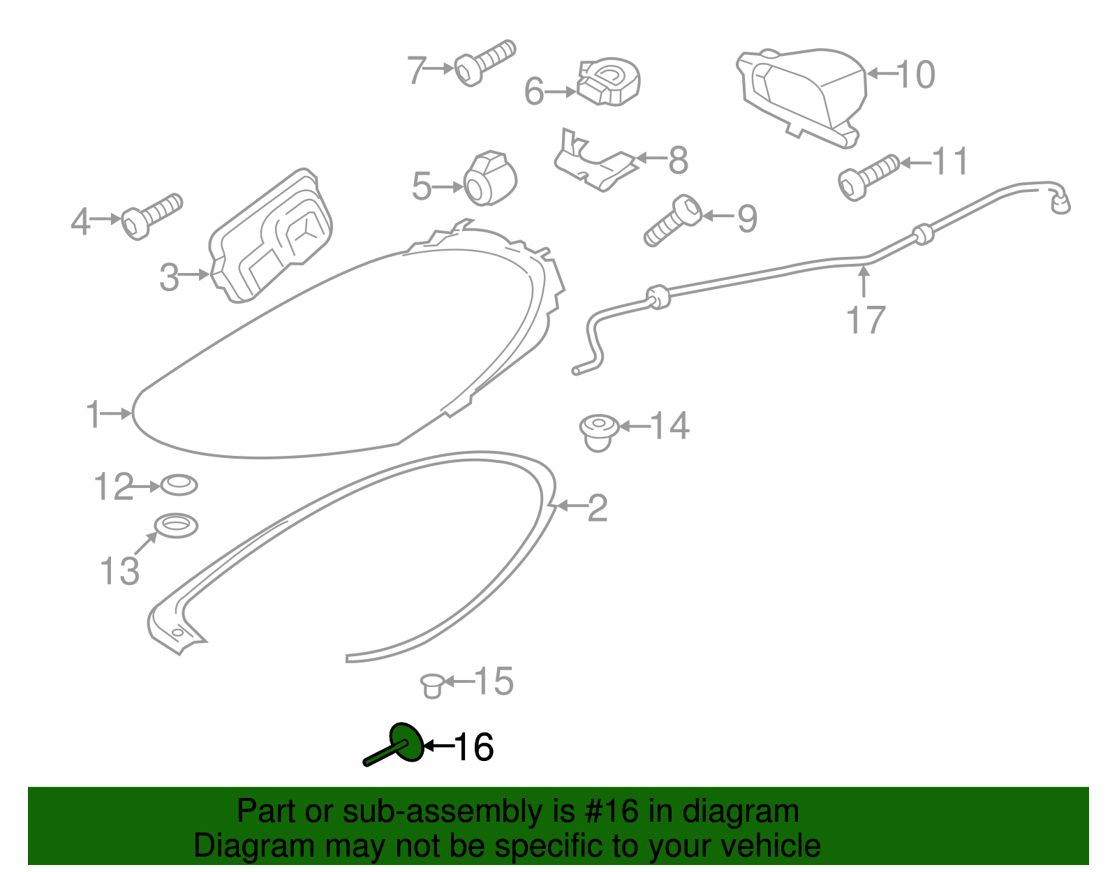 Adjust Screw Retainer Screw - Porsche (N-911-776-02)