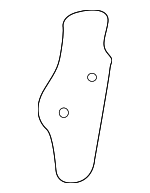 16392014867E33 - Body: Side Cover for Mercedes-Benz Image