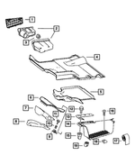 1HB30XDVAA - Interior Trim: Cover for Mopar Image
