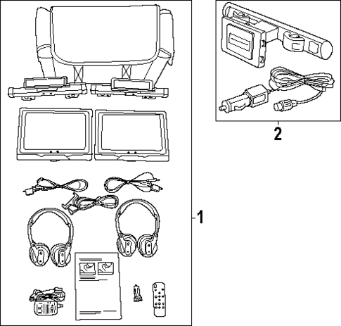 Entertainment System Components for 2024 Ford F-150 #0