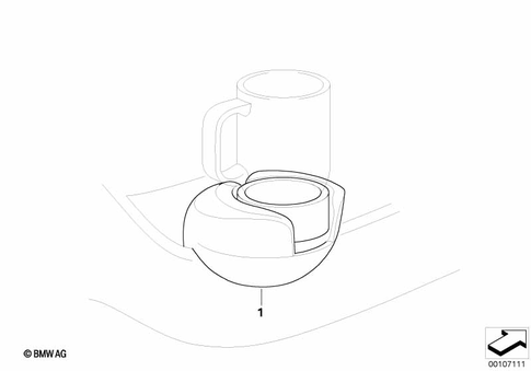 Interior Equipment Components for 2005 BMW X5 3.0i #52