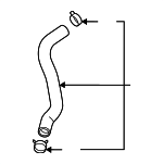 282732M000 - : Connector Hose for Hyundai Image