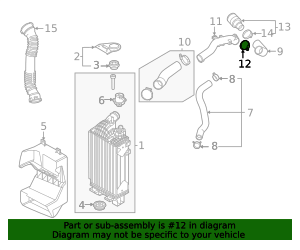 2020-2025 Hyundai Inlet Hose Clamp 28292-2F060 | OEM Parts Online