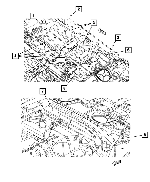 « 5160307AB – Body Sheet Metal Except Doors : Caisse Bouchon, Côté Gauche pour Mopar Image »