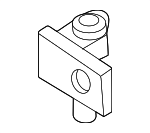 11A831405A - Body: Lower Hinge for Volkswagen Image