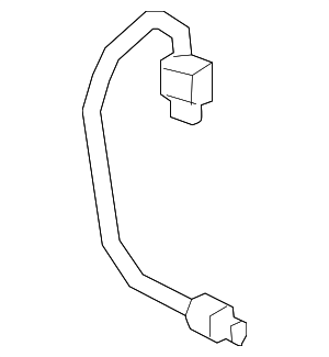 PAB61477200 - Brakes: Brake Hose for Porsche: Cayenne Image