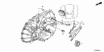 22825R8R000 - Transmission - Manual: BOLT, RELEASE FORK for Honda Image