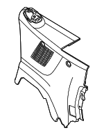 51435B3AD92 - : Quarter Trim Panel for Mini Image