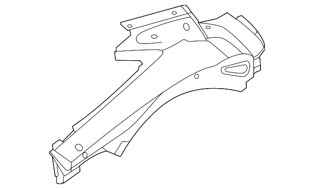 Quarter Panel - Porsche (9GT-809-029-GRV)