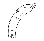 992809412YGRV - Body: Outer Wheelhouse for Porsche: 911 Image