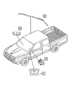 CBXZP811AA - Electrical: Driver Air Bag for Mopar Image