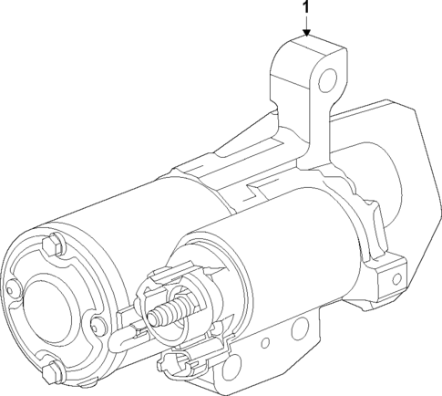 Starter for 2025 Buick Encore GX #0