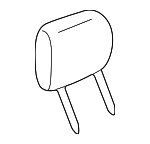 8640165DA0V99 - Body: Headrest for Suzuki Image