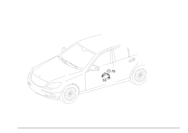 55421918 - Electrical Equipment and Instruments: Sensor Cluster for Mercedes-Benz Image image