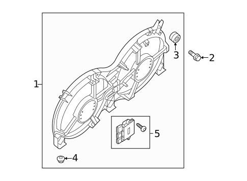 Cooling Fan for 2013 INFINITI JX35 #0