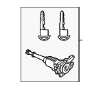BCY076220 - Body: Lock Cylinder for Mazda: 3 Image