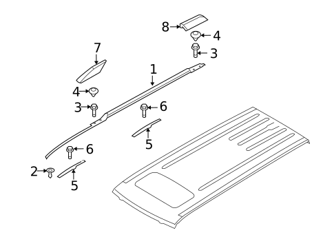 Luggage Carrier for 2010 Ford Flex #0