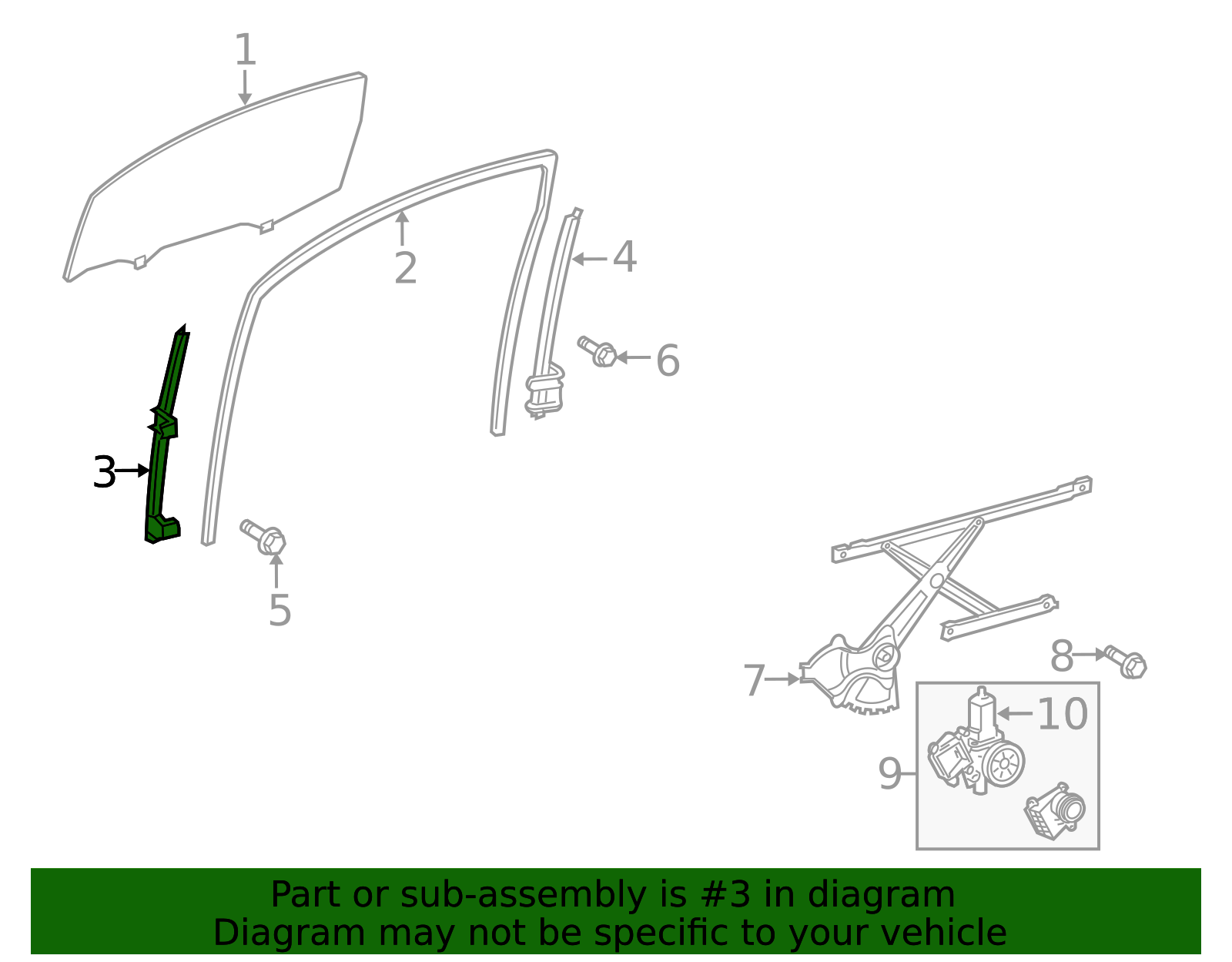 67402-0C030 - Guide Channel - 2007-2020 Toyota | Toyota Parts Delivered