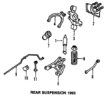 22400523 - Suspension: Shock Absorber for Cadillac: Allante Image