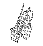 4E0886869 - Body: Lumbar Adjuster for Audi: A8 Quattro, S8 Image