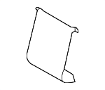 4E0886811A12T - Body: Blind Cover for Audi: A8 Quattro, S8 Image