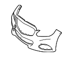 21288527389999 - Body: Bumper Cover for Mercedes-Benz Image