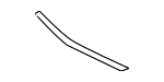 2128852322 - Body: Center Grille Seal for Mercedes-Benz Image