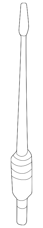 28215ZL80A - Electrical: Mast for Nissan: Frontier, NV1500, NV2500, NV3500, Pathfinder, Sentra, TITAN, TITAN XD, Xterra Image