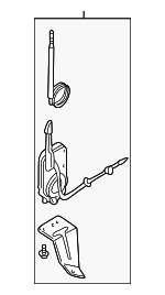 282000W000 - Electrical: Antenna Assembly for Nissan: Pathfinder Image