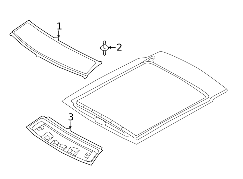 Roof & Components for 2012 Land Rover Range Rover Evoque #0