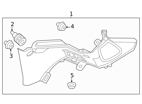 Interior Trim - Quarter Panels for 2025 Acura Integra #0