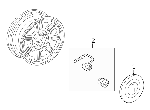 Covers & Trim for 2002 Lincoln Blackwood #0