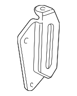 38926P2A000 - Cooling System: Idler Pulley Bracket for Honda: Civic, Civic del Sol Image