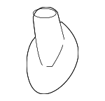 8D9877242B - Body: Drain Hose Grommet for Audi: A4, A4 Quattro, A5 Quattro, A6, A6 Quattro, allroad, Allroad Quattro, RS4, RS5, S4, S5, S6, TT, TT Quattro Image