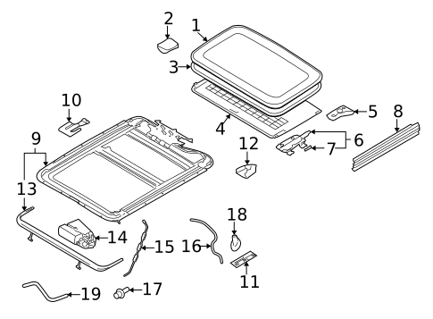 Sunroof for 2006 Audi A6 Quattro #0
