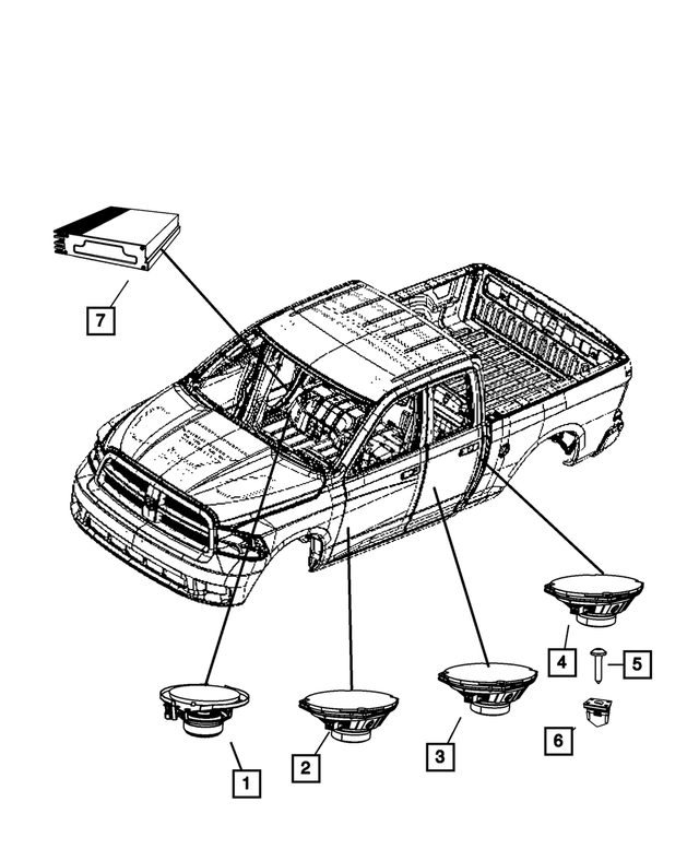 68171979AA - Electrical: Tapping Screw for Mopar Image image